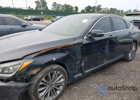 2015 Hyundai Genesis 3.8 из США, поврежденный, VIN KMHGN4JE3FU039602